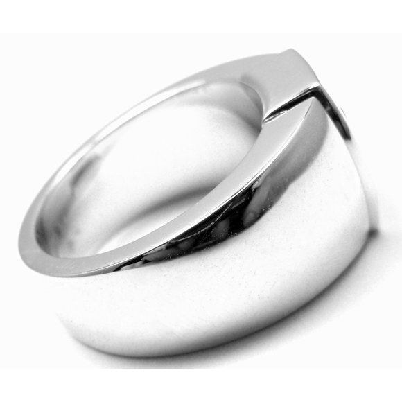 Rare! Authentic Cartier La Dona 18k White Gold Peridot Ring Box Certificate - Picture 8 of 8